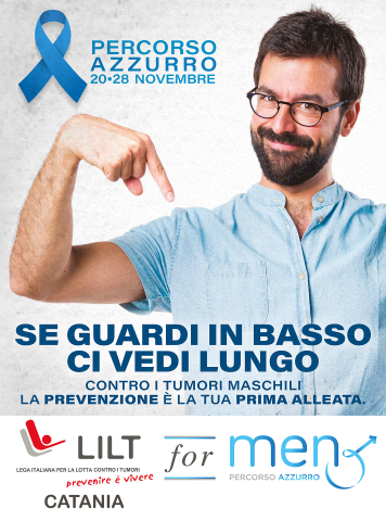 Campagna di prevenzione tumori promossa dalla Lilt: percorso azzurro